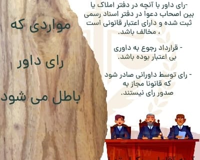 ابطال رای داور